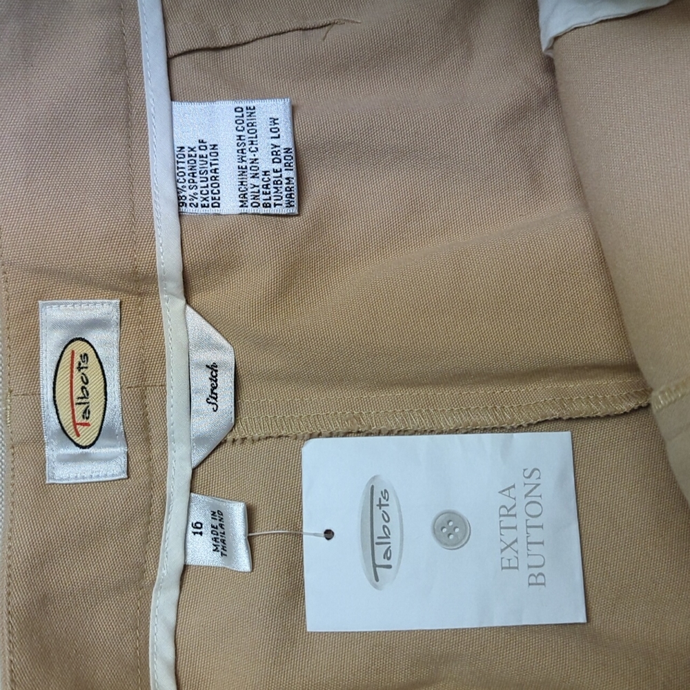 Talbots Cotten Pants - Picture 7 of 10